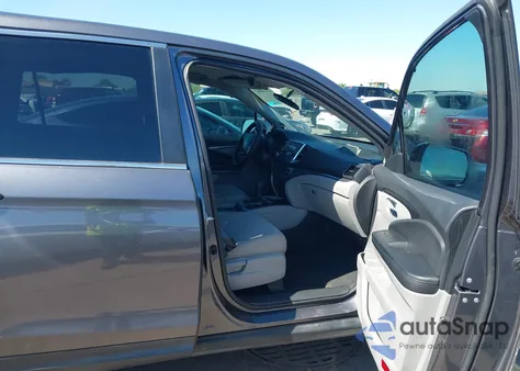 2017 Honda Pilot Lx из США, поврежденный, VIN 5FNYF5H10HB003053